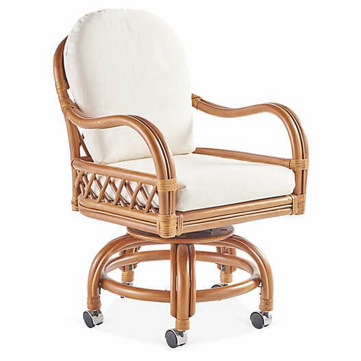 Antigua Rattan Swivel Chair